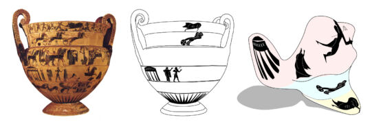 Mapping of visual content Mapping of visual content