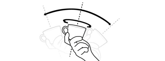 Revolving and tilting gestures Revolving and tilting gestures